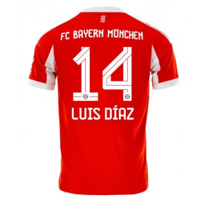 Bayern Munich Luis Diaz #14 Primera Equipación 2025-26 Manga Corta